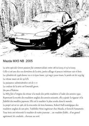 VACV Fiche Mazda MX5