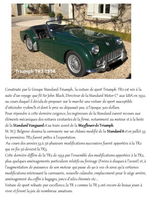VACV Fiche Triumph TR3